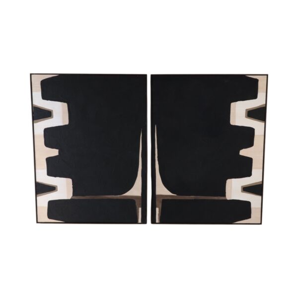 طقم لوحة جدارية قطعتين كوينتين