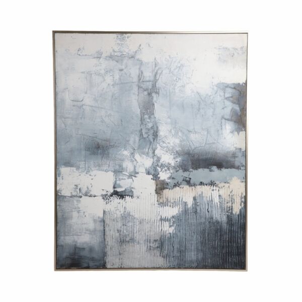 لوحة جدارية فنية مرسومة يدويًا