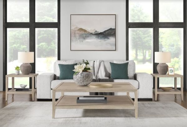 طاولة جانبية ارساش - ابيض