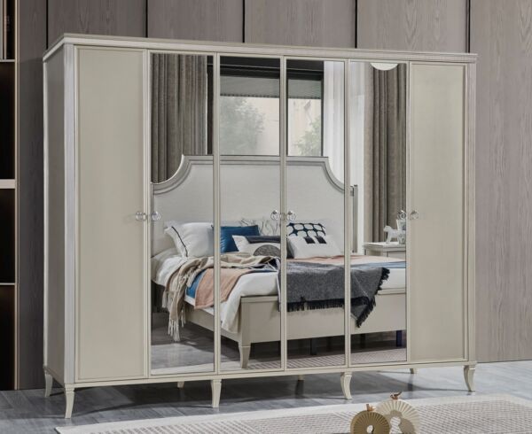 خزانة ملابس كليرمونت وودز 6 ابواب