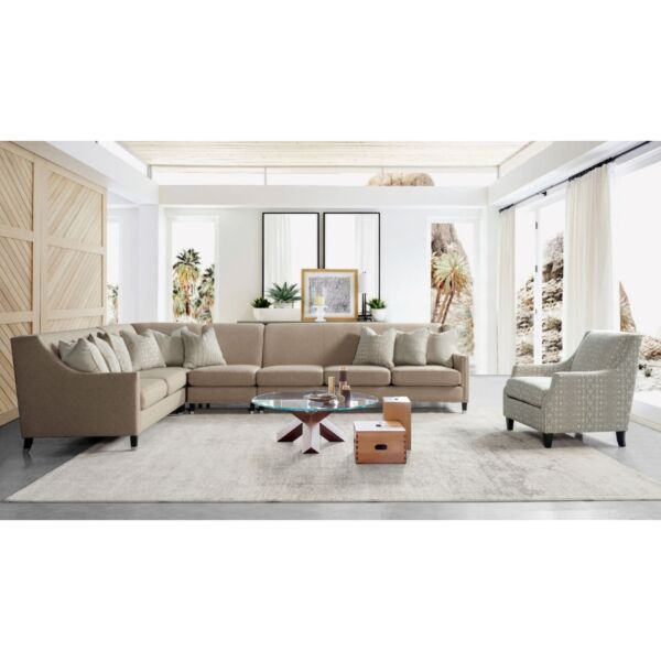 كرسي مفرد أكسنت تويلت - بيج