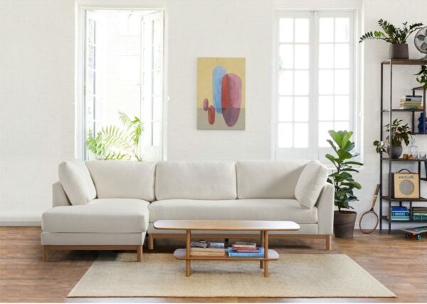 كنب زاوية هارجروف - بيج