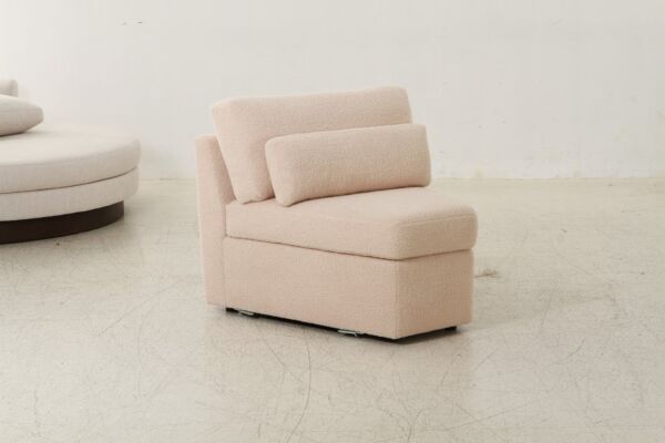 كنب مفرد بدون ذراعين تيدي