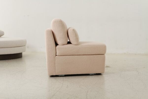 كنب مفرد بدون ذراعين تيدي