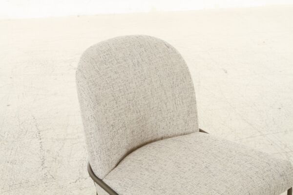 كرسي طعام لاندسكيب - رمادي