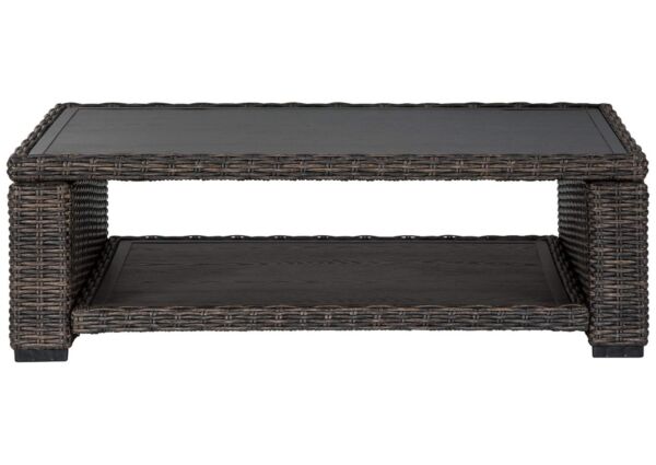 طاولة قهوة جراسون لين - بني