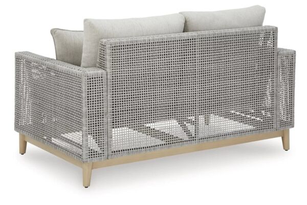 كنبة خارجية سيتون كريك - مقعدين - رمادي