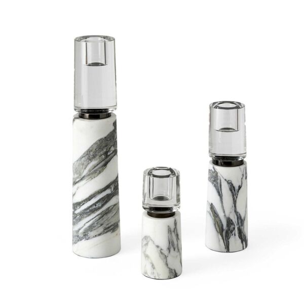 طقم شمعدان 3 قطع - اشارو