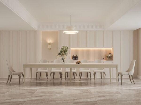 طاولة طعام فيكتوريا مانور 12 شخص