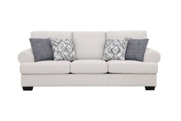 كنبة ثلاثية ماستر - أبيض