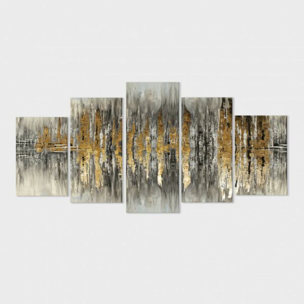 لوحه جدارية كانفس لوران - مقسمة - 5 قطع