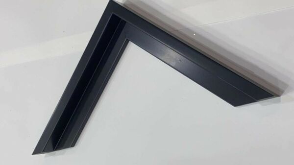 لوحة جبسية مقاس 100x200 سم ايلا - برواز أسود