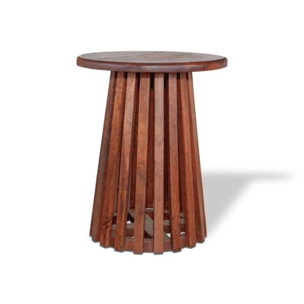 طقم طاولة قهوة وطاولات جانبية 3 قطع خشب طبيعي ليان - بني