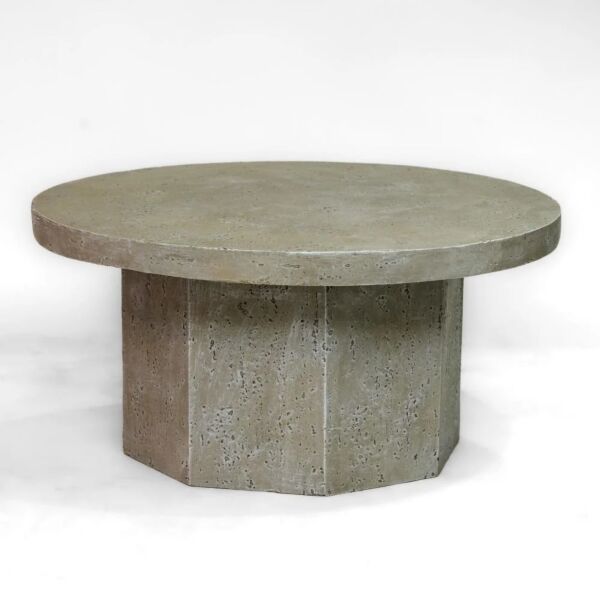 طقم طاولة قهوة وجانبية 5 قطع جبس ميرالا