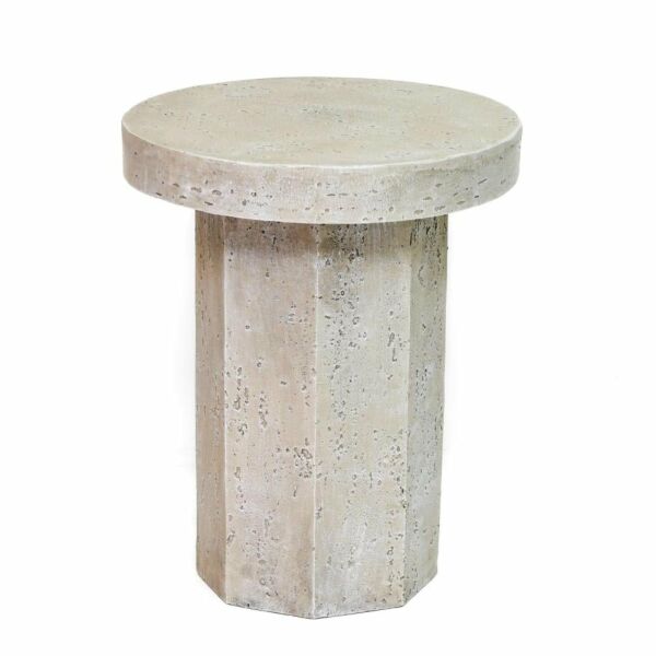 طقم طاولة قهوة وجانبية 5 قطع جبس ميرالا