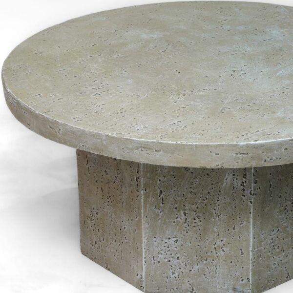 طقم طاولة قهوة وجانبية 5 قطع جبس ميرالا