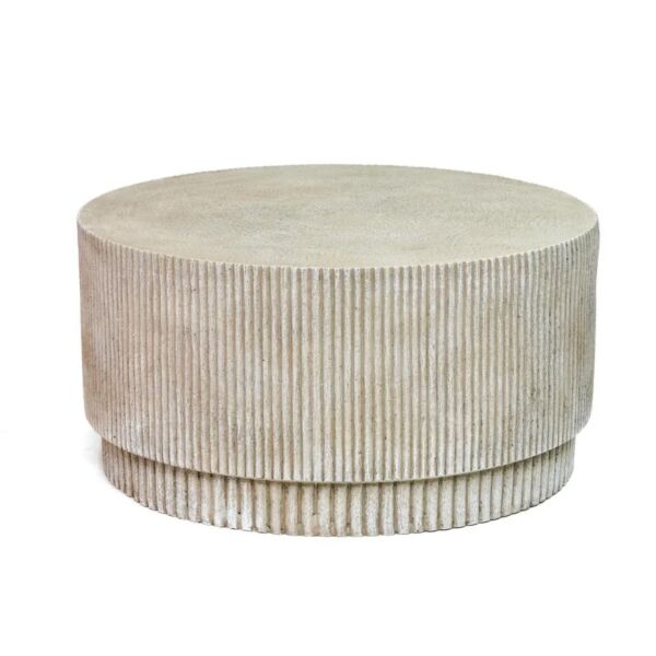 طقم طاولة قهوة وجانبية 5 قطع جبس شيرو