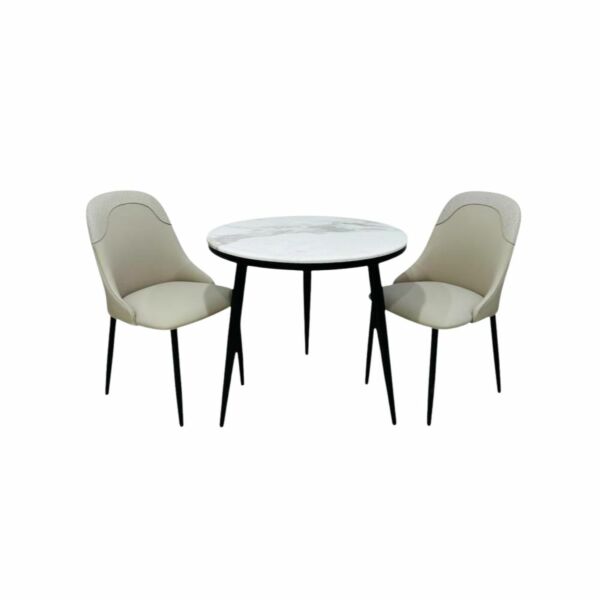 طقم طاولة مرتفعة وكرسيين نيزو