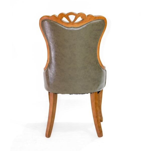 كرسي طاولة طعام كاندل - اخضر