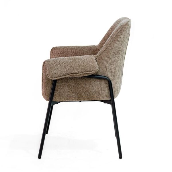 كرسي طعام جولين - بني