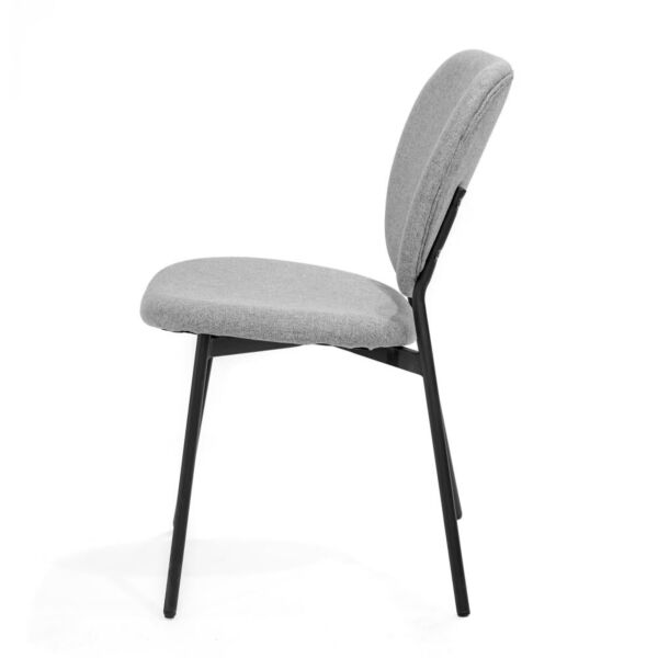 كرسي طعام جوكين - رمادي