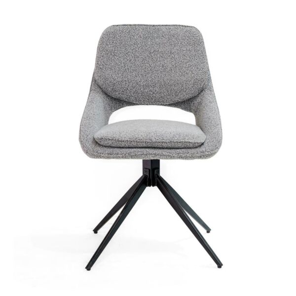 كرسي طاولة طعام بوكليه بينكول - رمادي