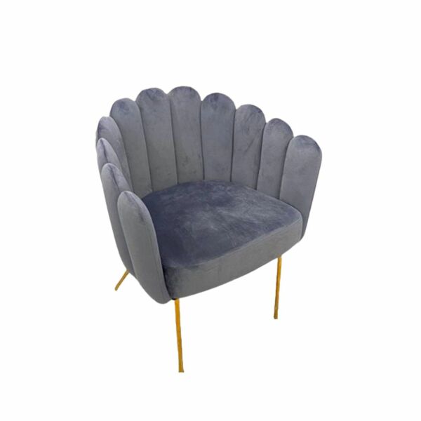 كرسي مفرد ميراس - رمادي غامق