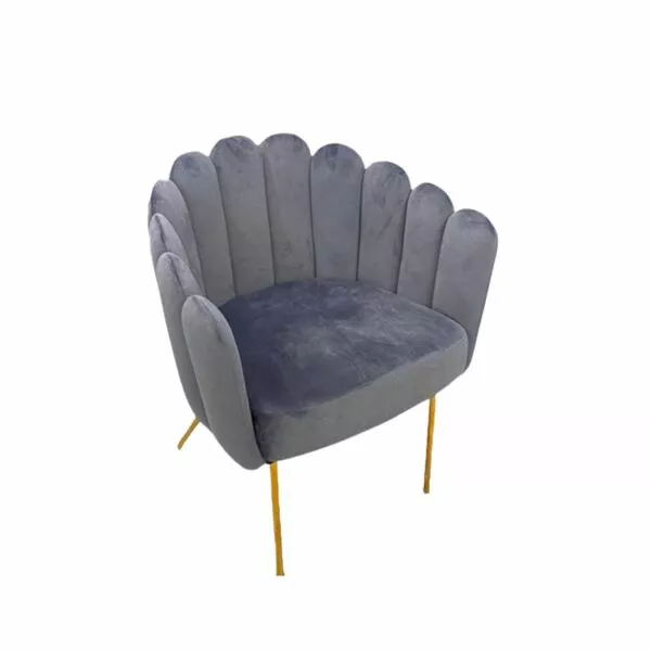 كرسي مفرد ميراس - رمادي غامق