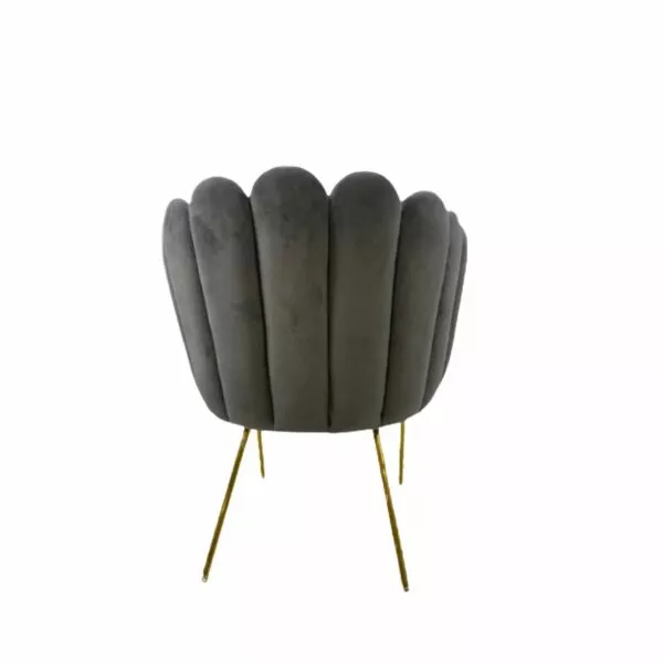 كرسي مفرد ميراس - رمادي غامق