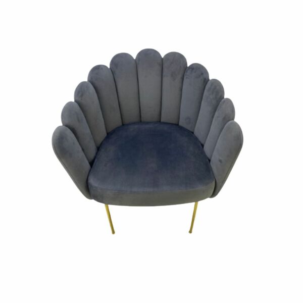 كرسي مفرد ميراس - رمادي غامق