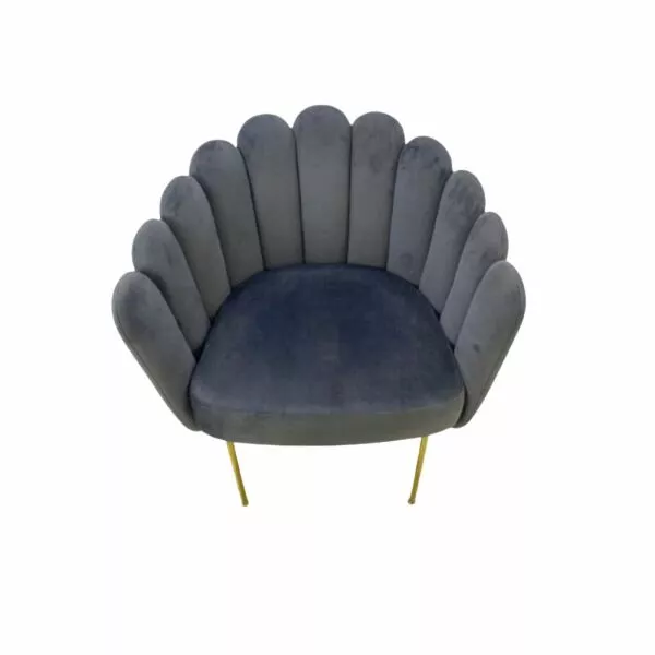 كرسي مفرد ميراس - رمادي غامق