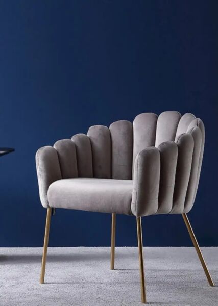 كرسي مفرد ميراس - رمادي فاتح