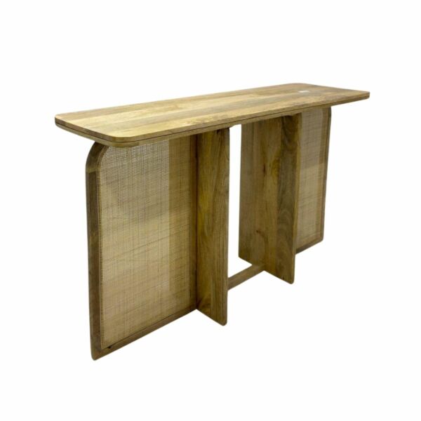 كونسول خشب طبيعي هندي كلارا