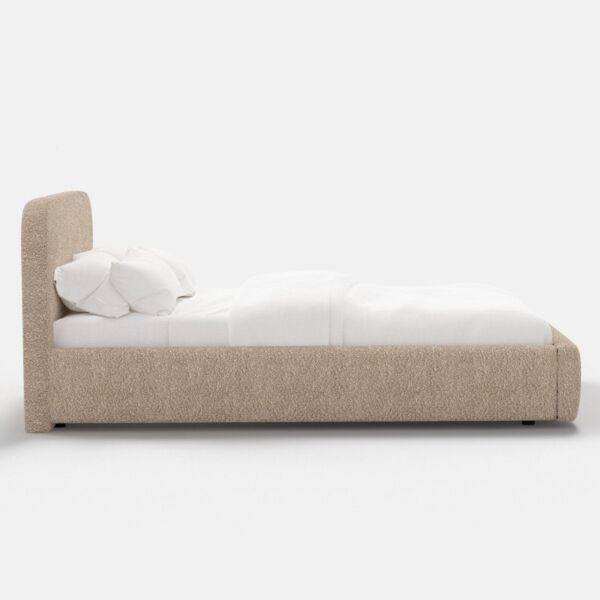 سرير رويالتي بوكليه - بني