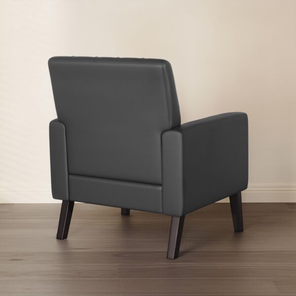 كرسي مفرد لوميير - رمادي غامق