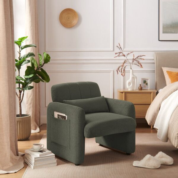 كرسي مفرد فيردي - اخضر