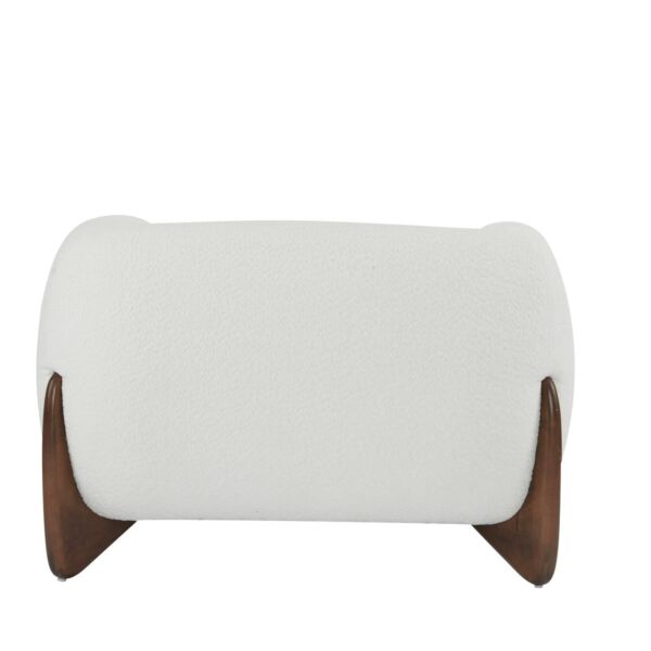 كنبة مفردة لاجوان - ابيض