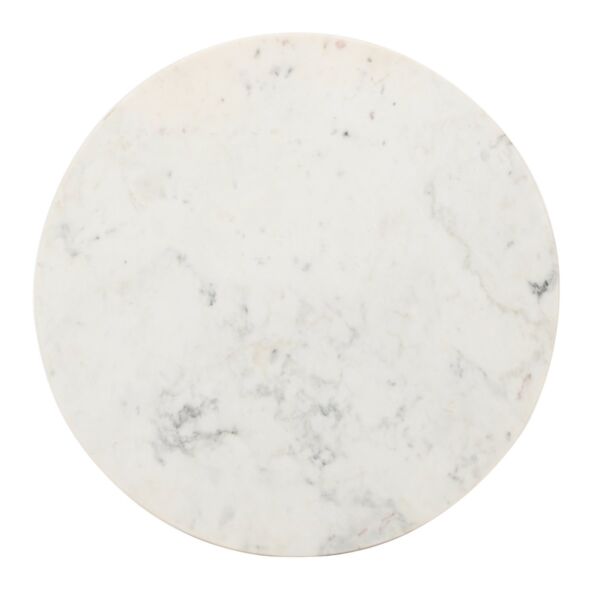 طاولة جانبية ميرولا - ابيض