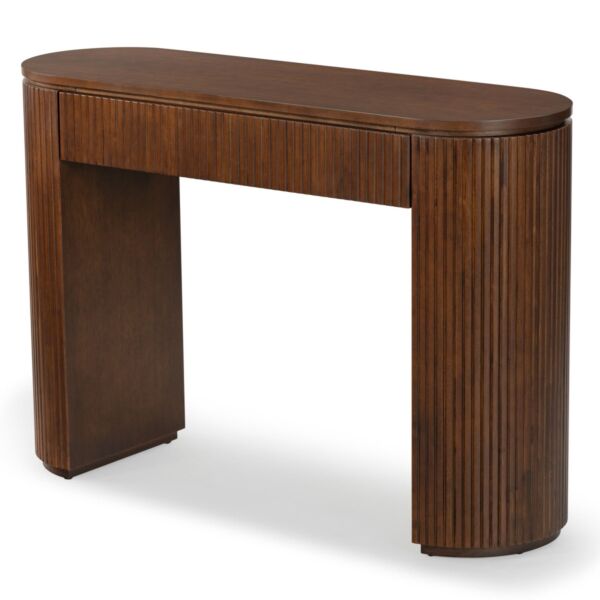 كونسول خشب كولومبيا - بني