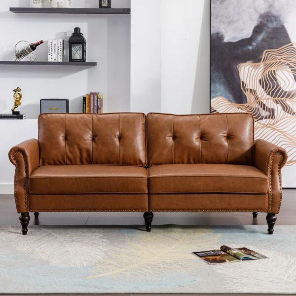 كنب ثنائية رويال دريم - بني