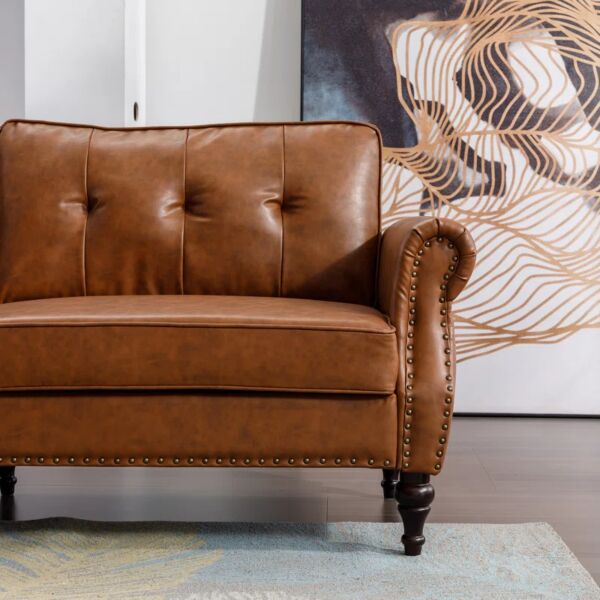 كنب ثنائية رويال دريم - بني