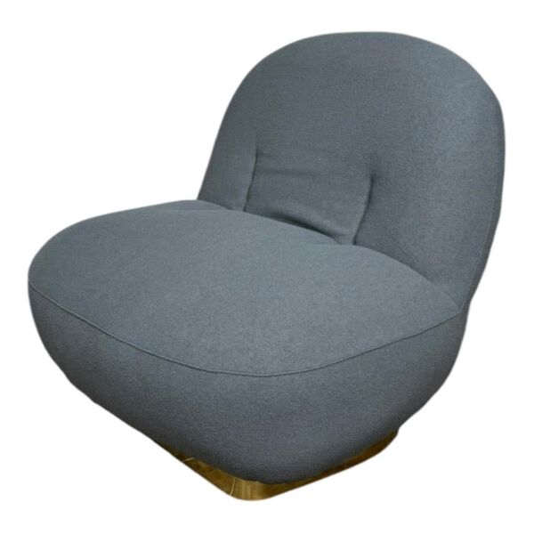 كرسي مفرد همستر - رمادي