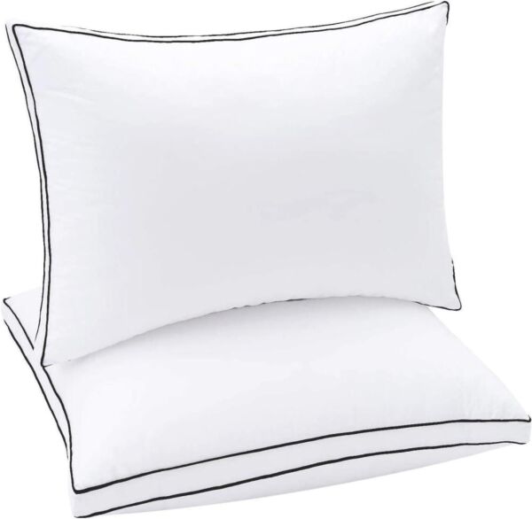 طقم وسائد فندقية قطن 6 قطع 1200 جرام