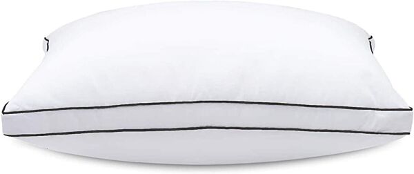 طقم وسائد فندقية قطن 6 قطع 1200 جرام