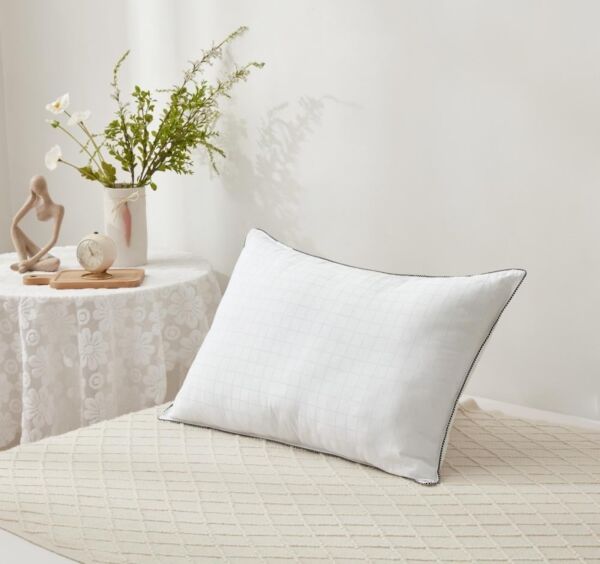 وسادة فندقية قطن 300TC دعم عالي للرقبة