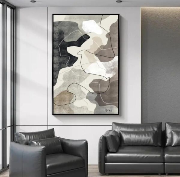 لوحة فنية ديكورية رول