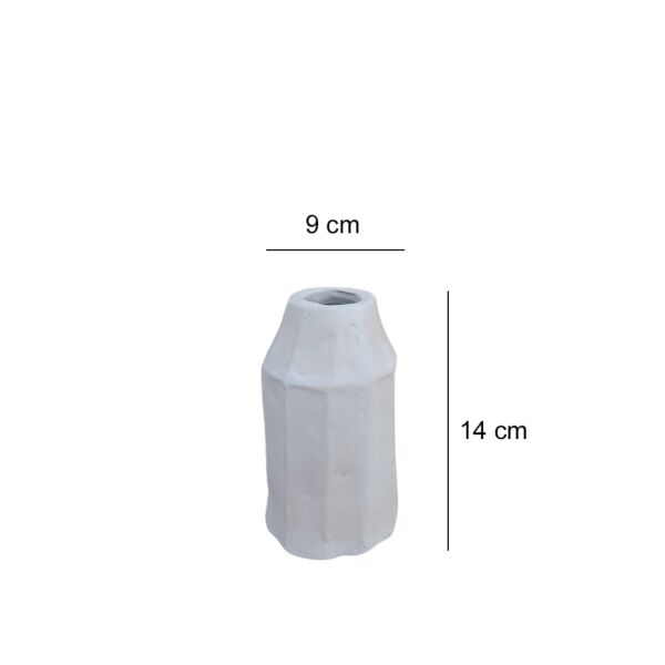 مزهرية روشان - ابيض