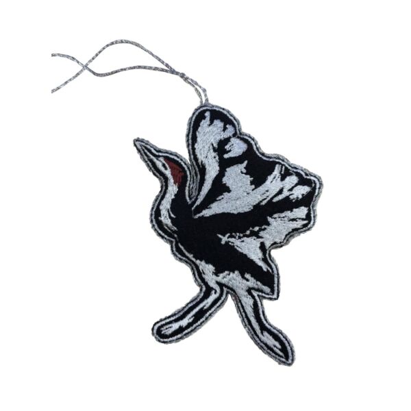 ديكور زينة مطرز بنقشة بجعة - متعدد الالوان