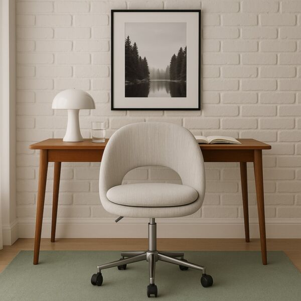 كرسي مكتب سيرا - بيج ومتعدد الالوان