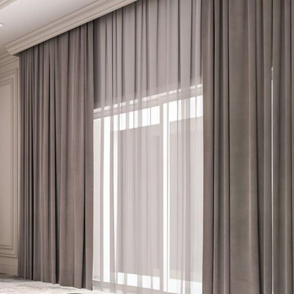 ستارة امريكي خطين بلاك اوت وشفيون - 250x300 سم - بيج